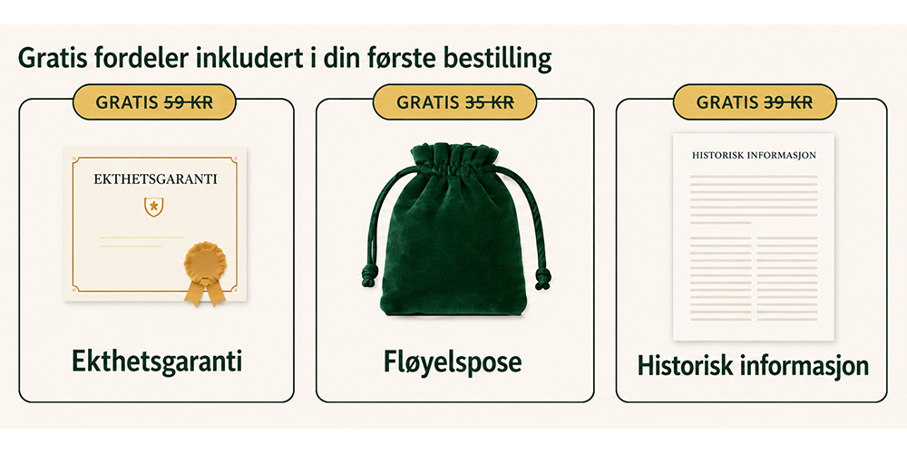   Dine fordeler ved første bestilling
